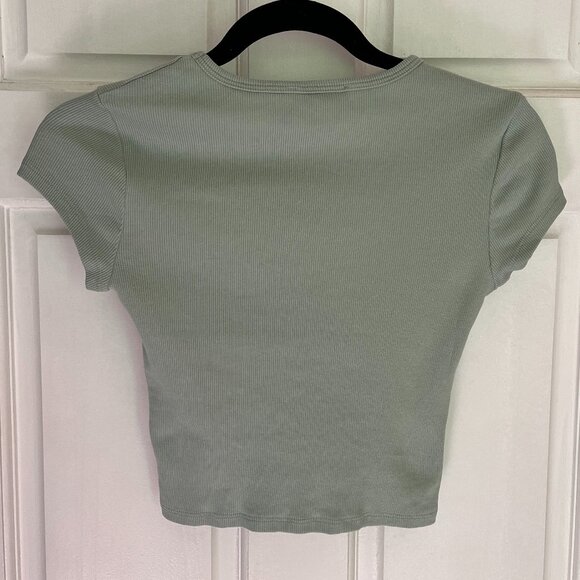 Reformation Muse Tee - Celadon - Picture 4 of 7